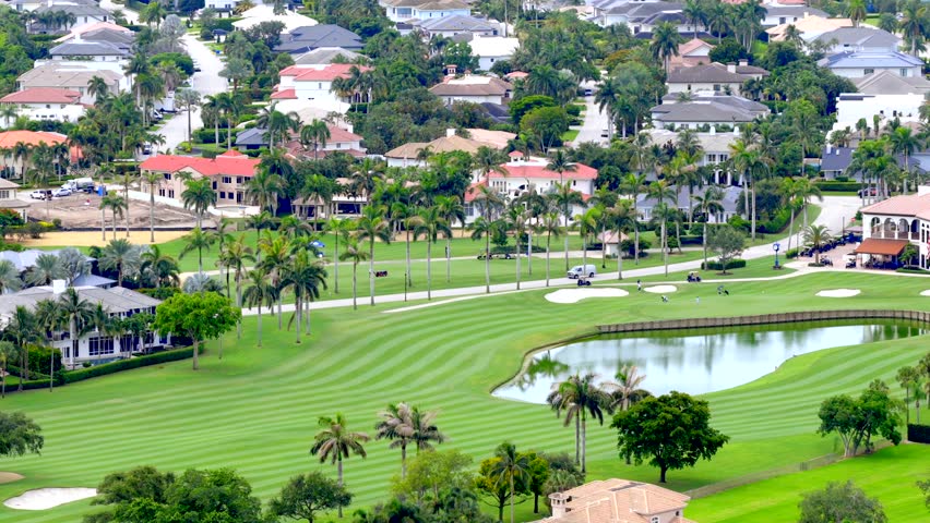 Stock video Boca Raton Florida USA