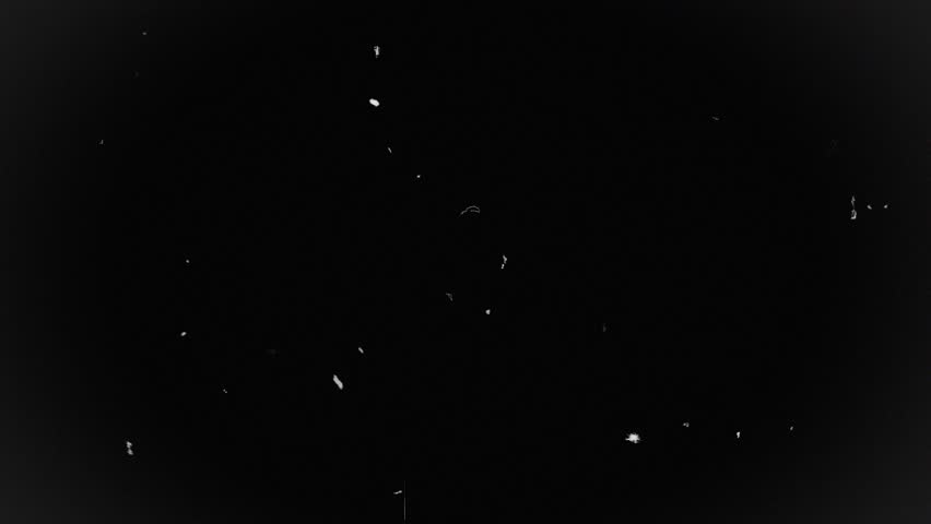 Black Background With Overlay Of White Scratches And Retro Film Dust