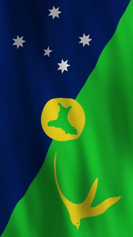 Explore the vibrant symbolism of a Christmas Island flag design