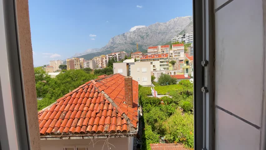 Discovering the serene mornings of Croatia through a gentle window open