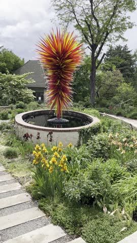 Denver Botanic Gardens, Denver, Colorado, botanical garden, botanic garden, public garden, garden path, greenhouse, conservatory, flowers, blooming flowers, summer flowers, fall colors, native plants