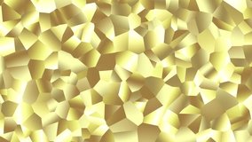 Seamless abstract gradient background for loop playback. 4k video. Gold iridescent mosaic. - Powered by Shutterstock - Get 15% off with code: PIKWIZARD15