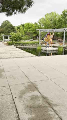 Denver Botanic Gardens, Denver, Colorado, botanical garden, botanic garden, public garden, garden path, greenhouse, conservatory, flowers, blooming flowers, summer flowers, fall colors, native plants