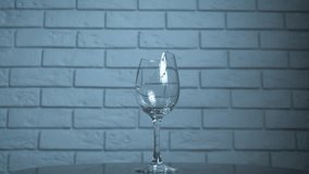 Divorcing couple with ring in glass. A view of divorcing couple throwing the golden rings into the broken glass on the table. - Powered by Shutterstock - Get 15% off with code: PIKWIZARD15