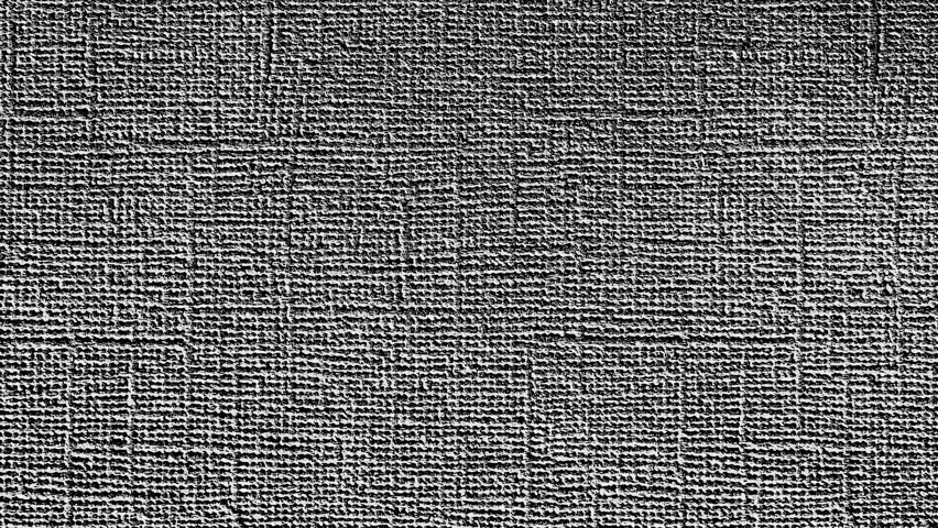 Gritty fabric texture loop. A raw, high-contrast, black and white animation for edgy, abstract projects. Abstract static noise background