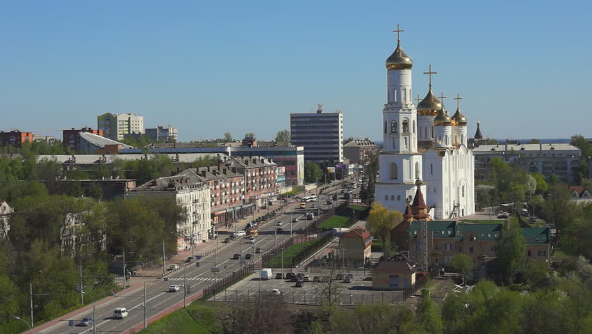 Bryansk City, Russia - May Stock Footage Video (100% Royalty-free