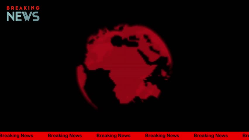 Breaking News - Broadcast Graphics Title Animation