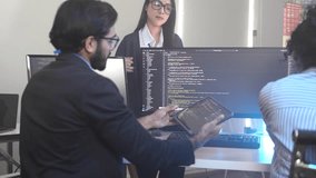 MarTech specialists architecting a customer data platform (CDP). Team coding a predictive personalization engine using AI to orchestrate hyper-personalized omnichannel customer journeys. - Powered by Shutterstock - Get 15% off with code: PIKWIZARD15