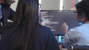 MarTech specialists architecting a customer data platform (CDP). Team coding a predictive personalization engine using AI to orchestrate hyper-personalized omnichannel customer journeys. - Powered by Shutterstock - Get 15% off with code: PIKWIZARD15