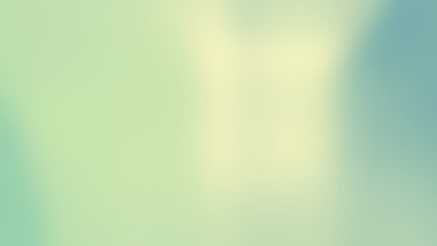 Abstract Green and Beige Gradient Background The footage presents a seamless abstract background featuring a gradient transition from a pale green to a soft beige. The image exhibits a blurr