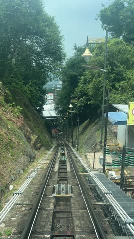 Penang Hill Cable Car POV