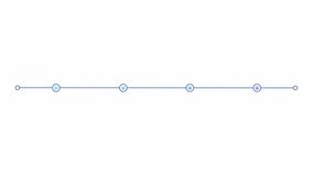 Commercial activity blue gradient round infographic 4 steps template animation. Sequence options HD video. Animated blank diagram visualization. Process layout empty design element. Motion graphics - Powered by Shutterstock - Get 15% off with code: PIKWIZARD15