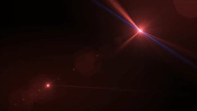 An abstract image featuring a vibrant light burst with lens flares and a dark red background, ideal for visual effects and futuristic themes. - Powered by Shutterstock - Get 15% off with code: PIKWIZARD15