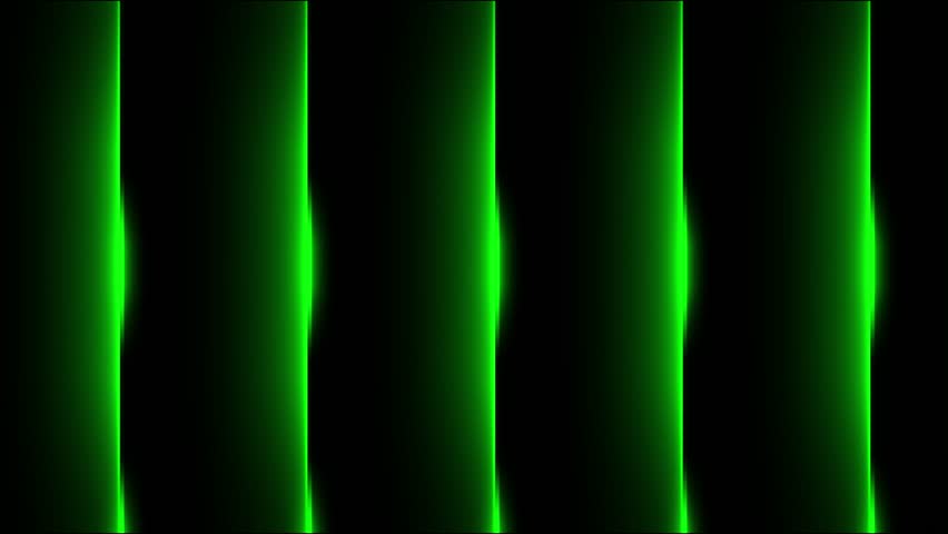 Animated Green color horizontally moving multiple glowing luxury lines modern design dark loop able geometrical background	
