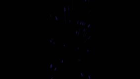 Blue flashing lights simulate digital DNA identity checking technology - Powered by Shutterstock - Get 15% off with code: PIKWIZARD15