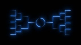 Neon business team animation. neon network of connections with icons over diverse business people using tablet. Technology, business and digital interface concept digitally.Human Resources HR manageme - Powered by Shutterstock - Get 15% off with code: PIKWIZARD15