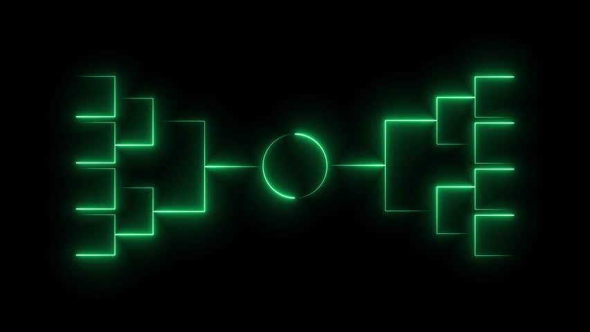 Neon business team animation. neon network of connections with icons over diverse business people using tablet. Technology, business and digital interface concept digitally.Human Resources HR manageme