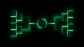 Neon business team animation. neon network of connections with icons over diverse business people using tablet. Technology, business and digital interface concept digitally.Human Resources HR manageme - Powered by Shutterstock - Get 15% off with code: PIKWIZARD15