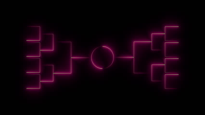 Neon business team animation. neon network of connections with icons over diverse business people using tablet. Technology, business and digital interface concept digitally.Human Resources HR manageme