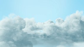 Pastel Sky's Gentle Cloud Overlay. 3D rendering. Luminous clouds gracefully float above a soft, pastel-colored background, emanating a subtle, beautiful shine. - Powered by Shutterstock - Get 15% off with code: PIKWIZARD15