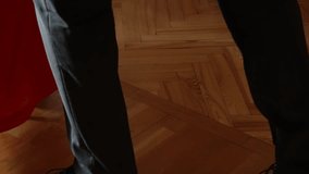 Couple Perform elegant Ballroom Dance choreography footwork. LOW ANGLE - Powered by Shutterstock - Get 15% off with code: PIKWIZARD15