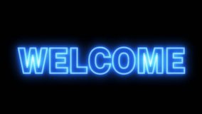 Welcome neon sign. Neon sign Welcome.	
 - Powered by Shutterstock - Get 15% off with code: PIKWIZARD15