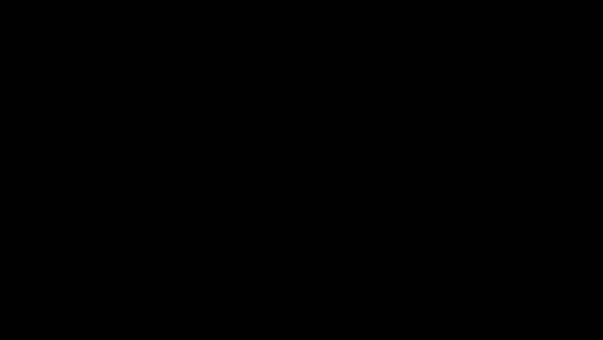 Number 18. Glitch Text Animation Effect on Old Interference Screen. 4K Video - 4K Resolution
