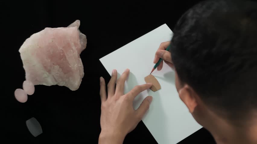 Jade Jewelry Production and Processing Video, Jade and Gemstone Drawing and Shaping