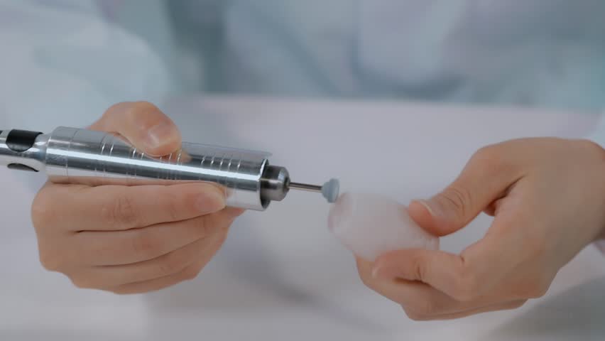  Close-up of Jade and Gemstone Polishing Details