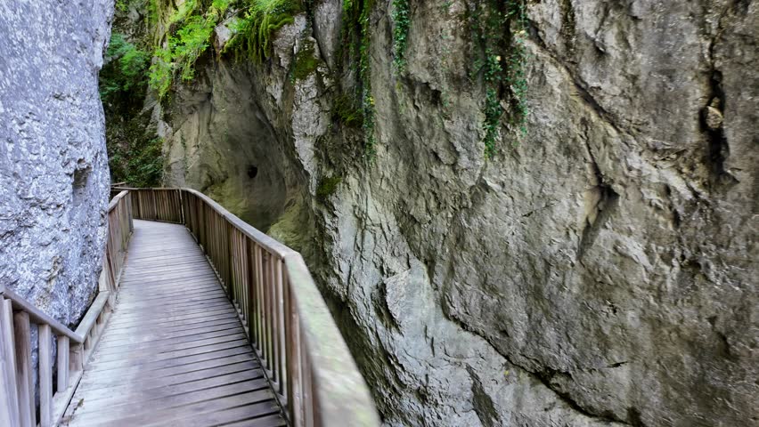 A view from the Horma Canyon hike in Pinarbasi, Kastamonu, Turkey