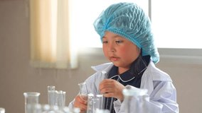 Little Scientist Experiments with Chemical Mixing For young children to learn the basics of science, experiment with careers. - Powered by Shutterstock - Get 15% off with code: PIKWIZARD15