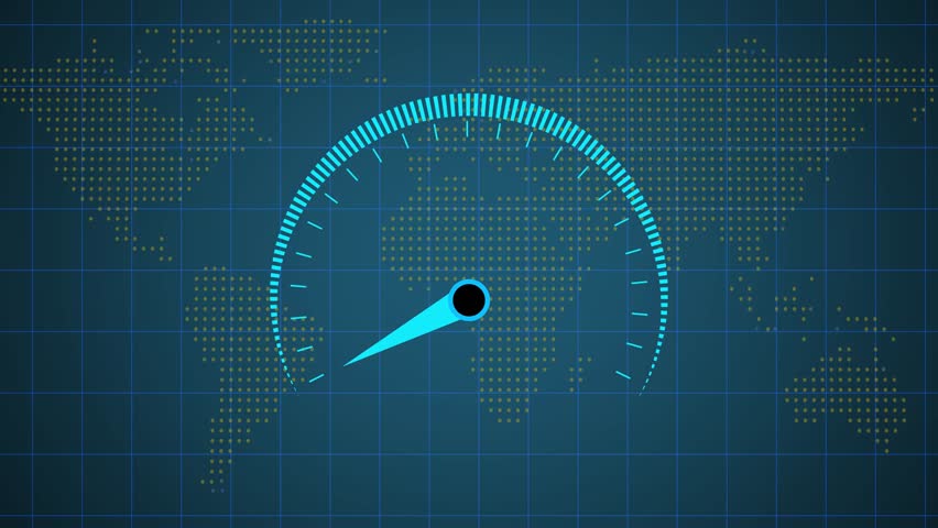 warning light signs, Car warning signs.Car fuel dashboard moving up, Speed meter indicator icon animation.