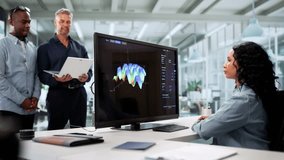 Female Analyst Using Computer For Data Analysis In Business Technology - Powered by Shutterstock - Get 15% off with code: PIKWIZARD15