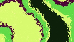 Abstract lime green and purple artwork suitable for modern designs, backgrounds, book covers, and vibrant aesthetic projects with a bold palette. - Powered by Shutterstock - Get 15% off with code: PIKWIZARD15