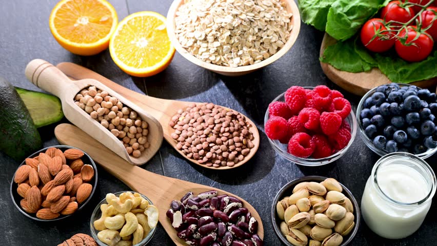 Food products recommended for diabetic patients.