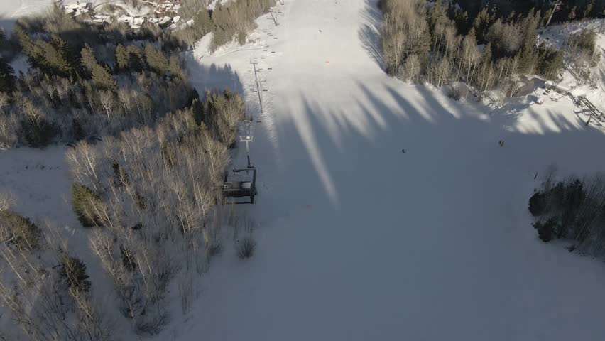 Aspen Colorado Snowy Town and Mountains