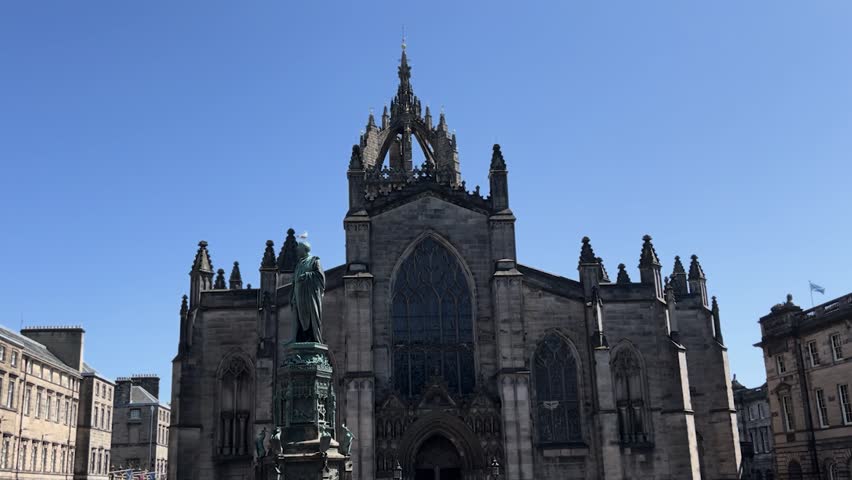 Edinburgh St. Giles Cathedral Building Exterior