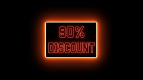 90 percent off sale discount. 90% Off Neon Light Sale, Discounted LED Neon Signs, Glowing Sign Promotions - Powered by Shutterstock - Get 15% off with code: PIKWIZARD15