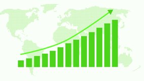 Business Analytics Bar Chart Growth Motion, Animated Business Data Chart Rising - Powered by Shutterstock - Get 15% off with code: PIKWIZARD15