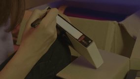 vhs cassette with blank label stock video - Powered by Shutterstock - Get 15% off with code: PIKWIZARD15