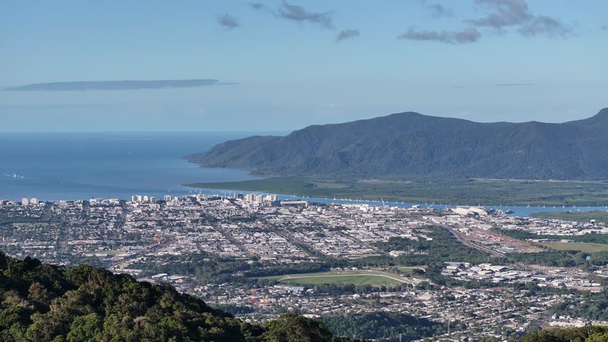 Spectacular cinematic aerial footage of Cairns and surrounds Queensland Australia