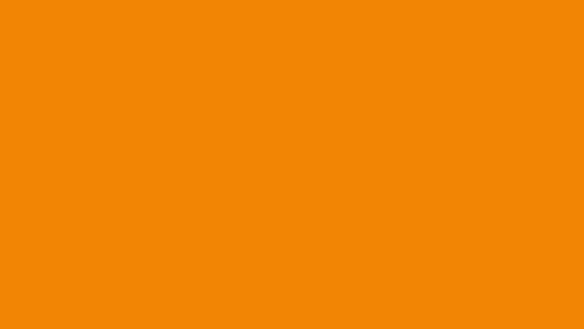 Modern Motion Graphics Text Animation | Bold Title Intro on Orange Background