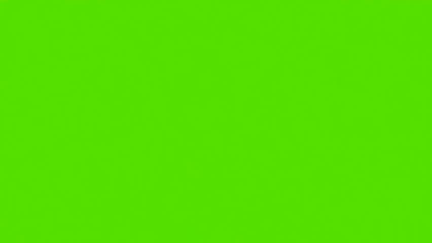Golden Trophy Pop Up Icon Animation - Success and Achievement Award Symbol on Green Screen