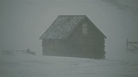 Old House in Blizzard on American Plain - Powered by Shutterstock - Get 15% off with code: PIKWIZARD15