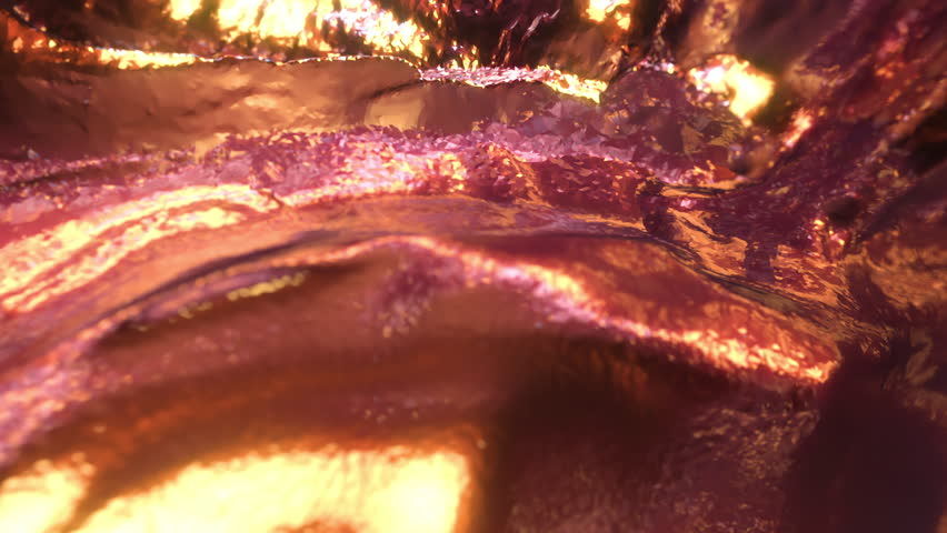 Seashell glows subtly on soft dark background with shimmering surface texture and delicate glow reflections, for jewelry promo footage