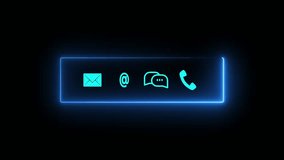 Contact and virtual customer service concept on the transparent background. Motion graphics of multiple contact media concept. 4k video animation.	 - Powered by Shutterstock - Get 15% off with code: PIKWIZARD15