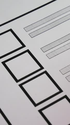 Voter marks box with red marker next to candidate on paper ballot. Democratic elections background. Electoral process ensures fair representation. Secure voting system guarantees democratic engagement