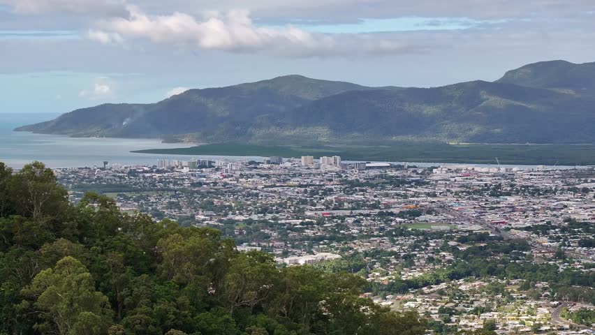 Spectacular cinematic aerial footage of Cairns and surrounds Queensland Australia