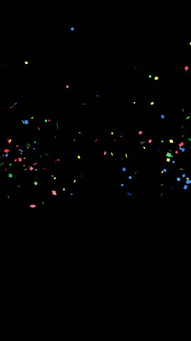 Confetti (colorful confetti transparent background)