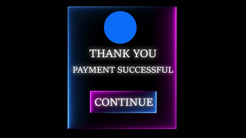 Digital payment concept online banking, finance, and money transfer concept on the transparent background. Motion graphics of online payment warning. - Powered by Shutterstock - Get 15% off with code: PIKWIZARD15